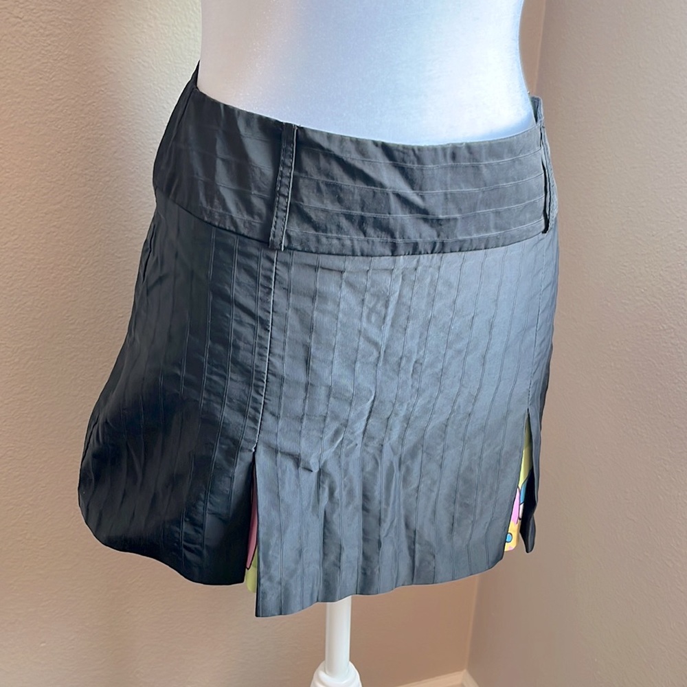 Black tennis skirt